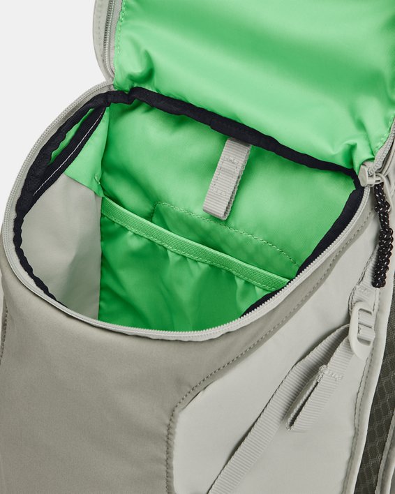 UA Flex Trail Backpack, Green, pdpMainDesktop image number 3